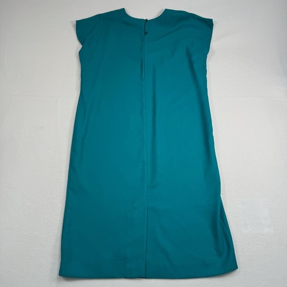 Lady Carol 2 Piece Midi Shift Dress Pattern Jacket Womens Sz 14 Art To Wear Vtg - Picture 9 of 16